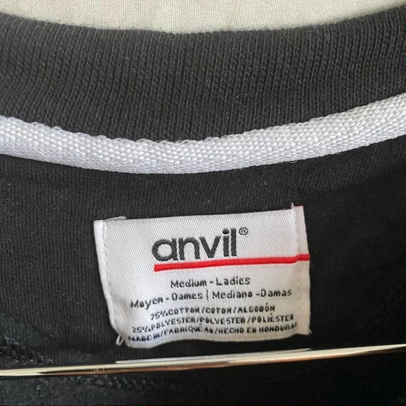 As Long As We Have Wine Crewneck Sweater SZ M - Picture 3 of 3